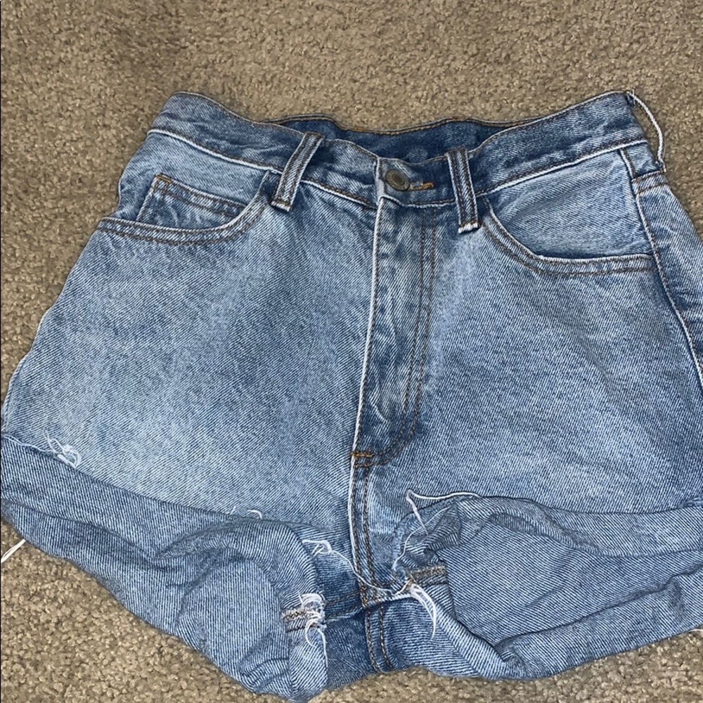brandy melville high waisted shorts